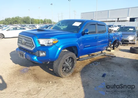 2018 Toyota Tacoma Double Cab/Sr5/Trd Sport z USA, uszkodzony, nr VIN 3TMBZ5DN7JM013733